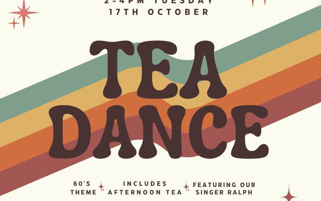 Afternoon Tea Dance | October 2023